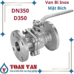 Van bi inox công nghiệp dn350 với thiết kế bi xoay tiên tiến, đem lại giải pháp kiểm soát lưu lượng tuyệt đỉnh.