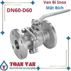 Van bi inox mặt bích dn60-d60-phi 60 - 304-316