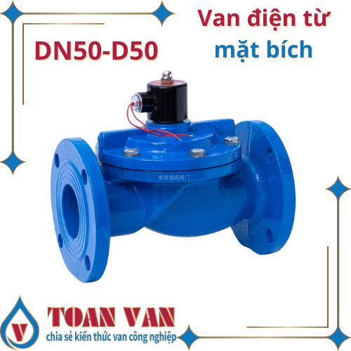 van điện từ dn 50-d50-mặt-bích-24v-220v-thường đóng-mở