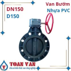 van bướm nhựa tay quay vô lăng dn150-d150-phi 150